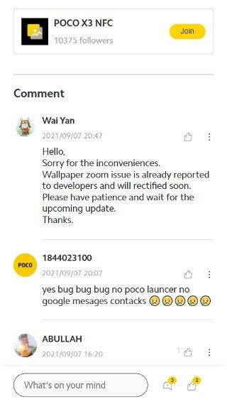 Владельцы смартфонов Poco жалуются на "растянутые" обои