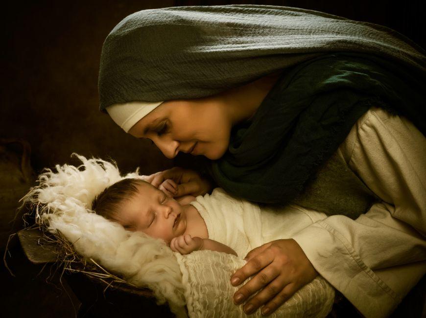 Мать Мария с Иисусом