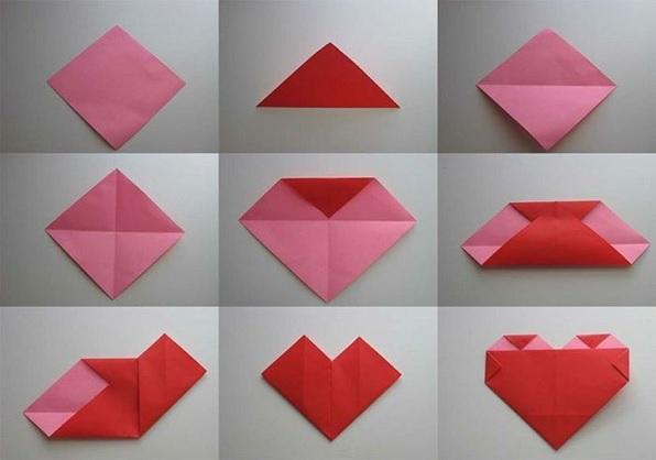 Оригами "Сердце"