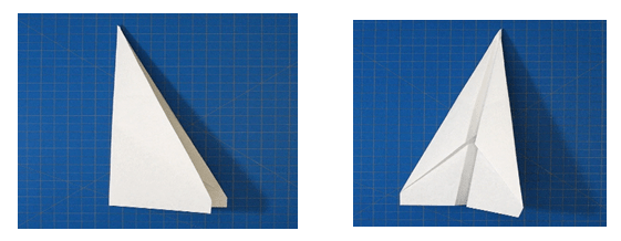 Оригами "Самолетик"