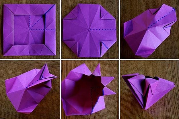 Оригами "Светильник"