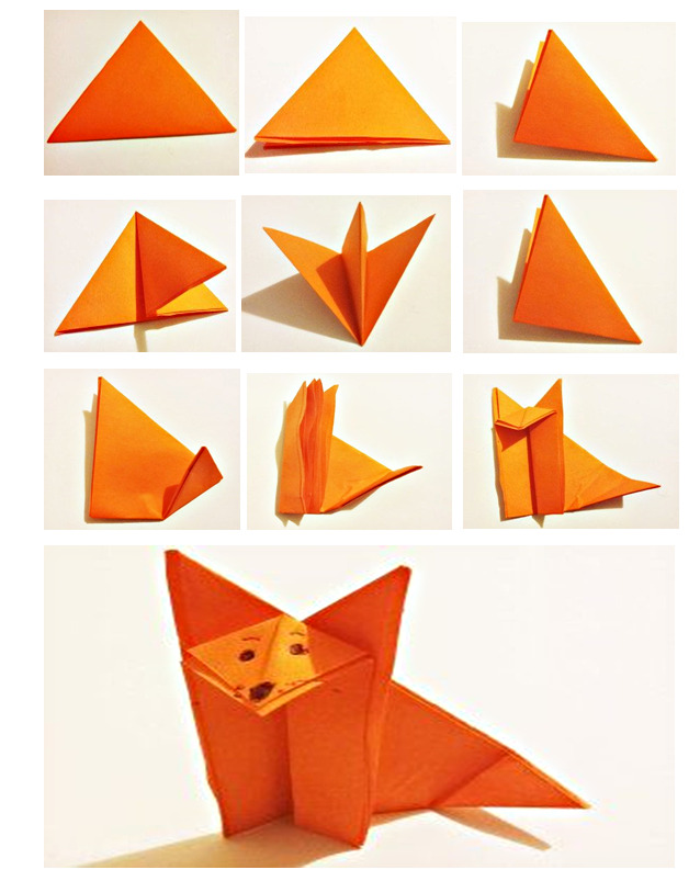 Оригами "Лиса"