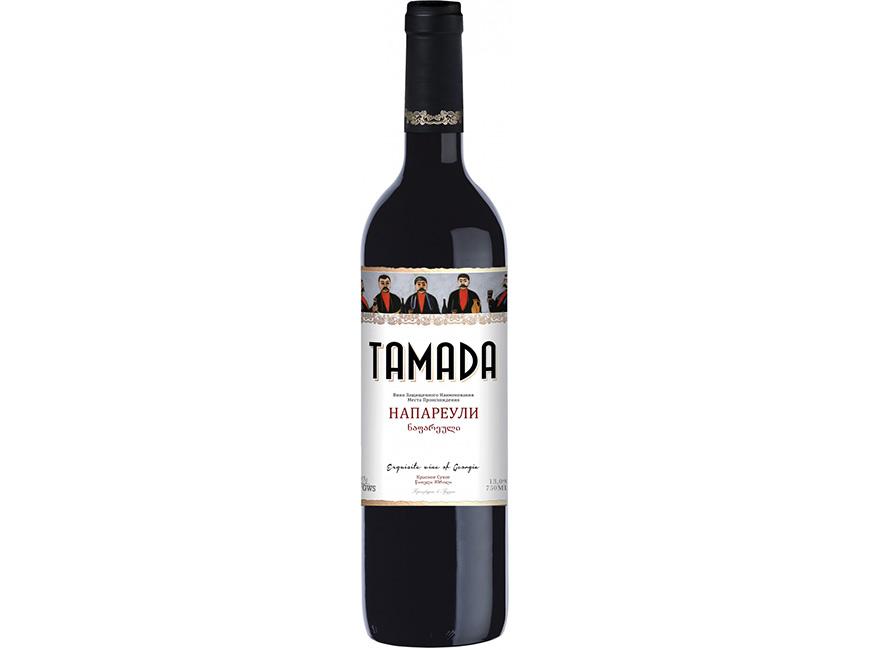 Красное сухое вино Тамада Напареули