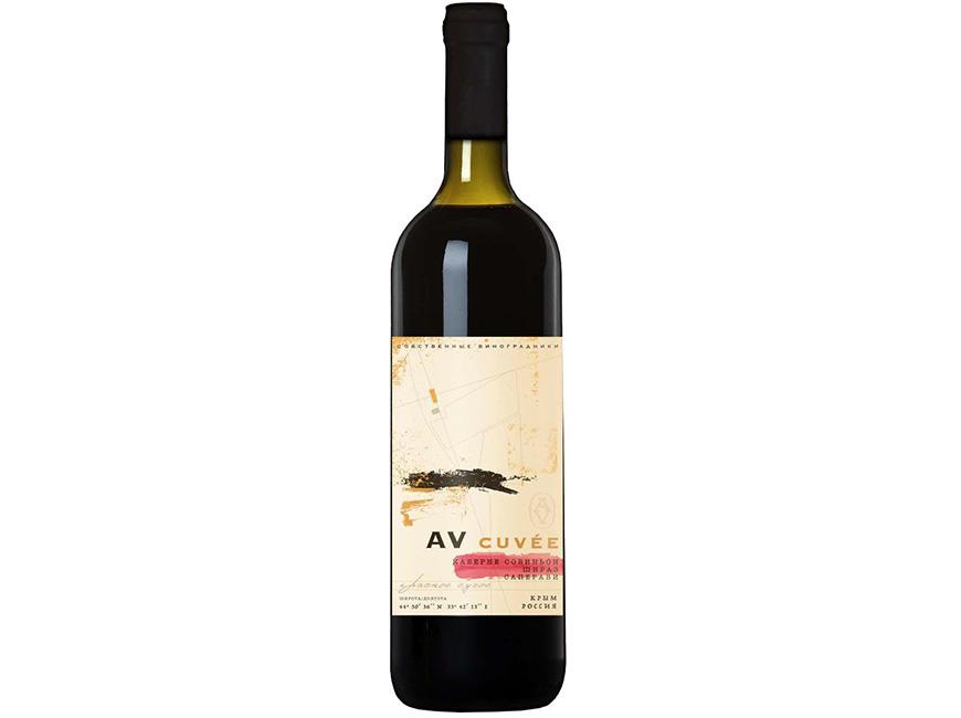 Красное сухое вино Alma Valley