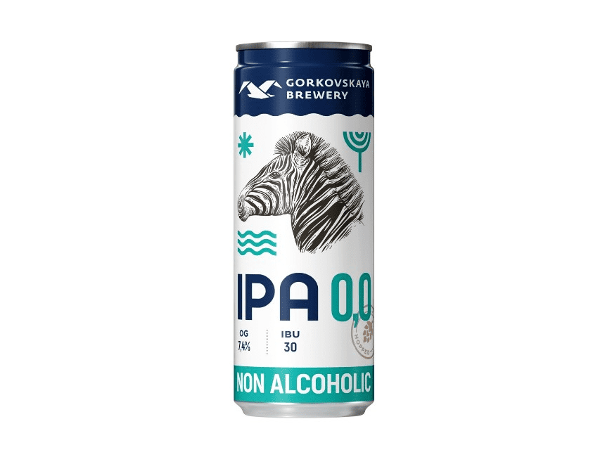 безалкогольное пиво India Pale Ale IPA 0