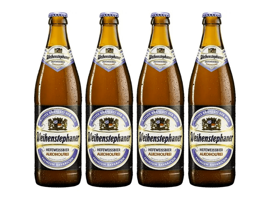 безалкогольное пиво Weihenstephan Hefeweissbier Alkoholfrei