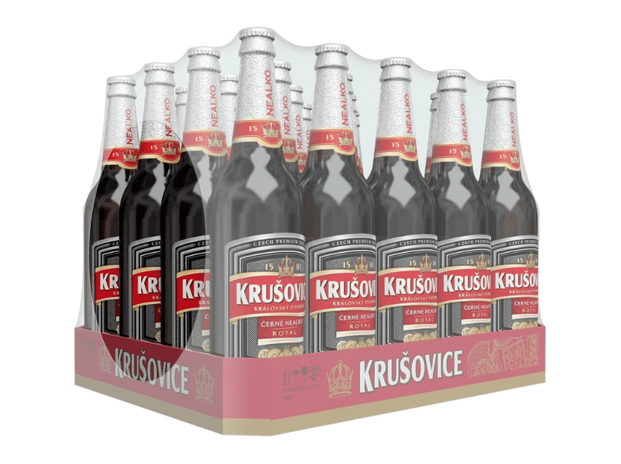 безалкогольное пиво Крушовице Темное (Krusovice Cerne)
