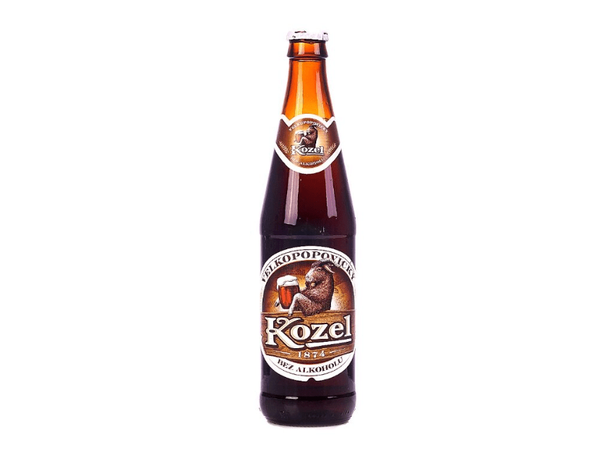 безалкогольное пиво Козел темное (Velkopopovický Kozel)