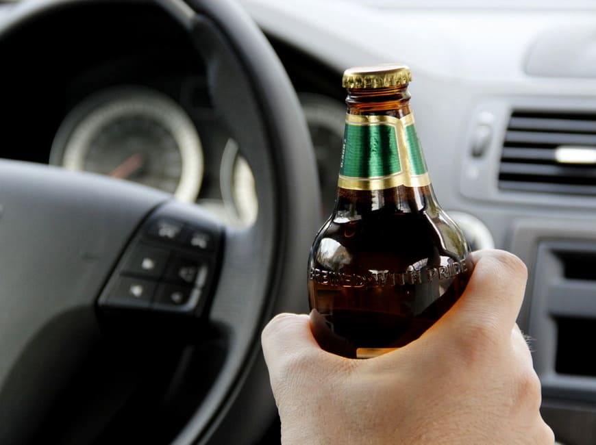 безалкогольное пиво при вождении машины