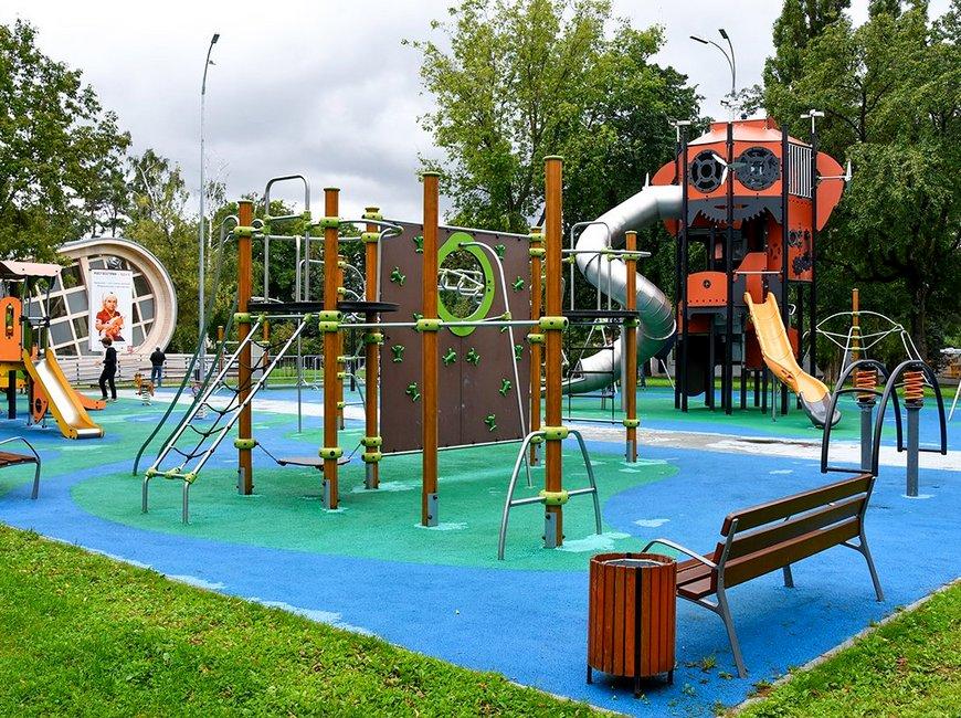 детская площадка «Фантастический город» для отдыха