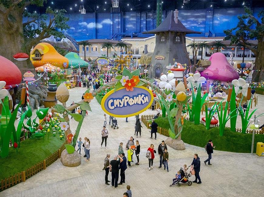 Детский парк развлечений в Москве  Остров мечты