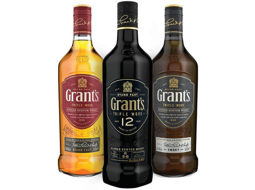 Купажированный виски Grant's Triple Wood