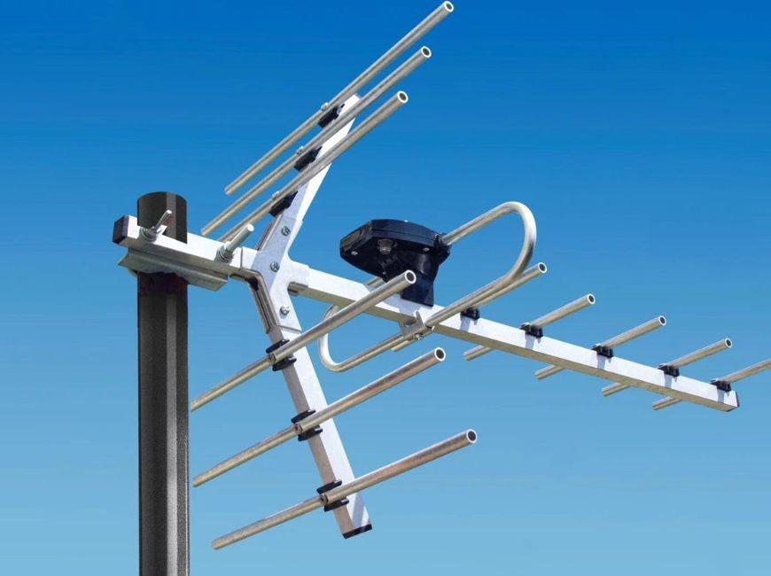 Уличная антенна для цифрового ТВ на даче РЭМО BAS-1158-USB
