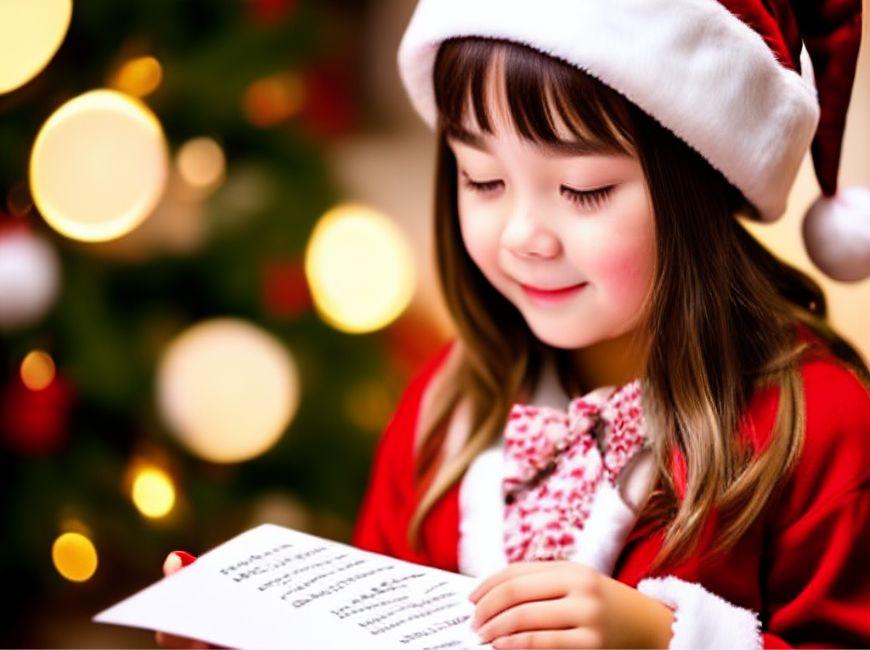 Письмо Деду Морозу от девочки