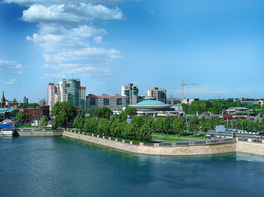 Крупный город в России Челябинск