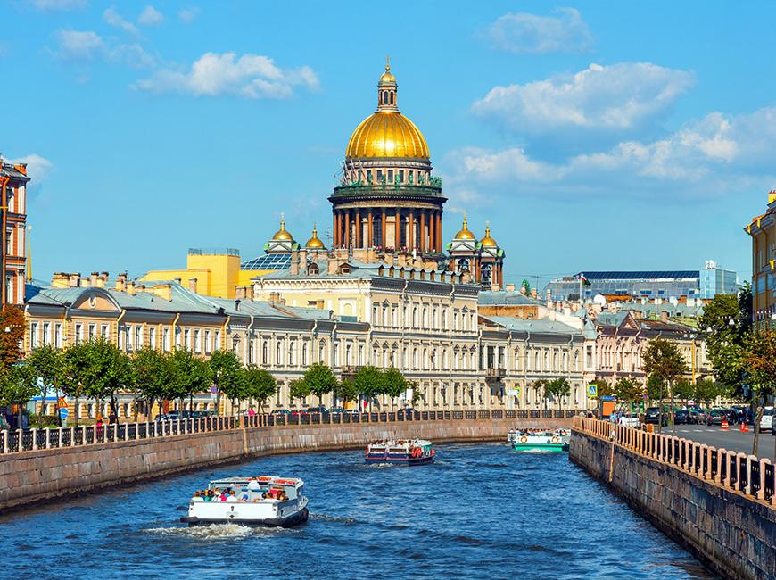 Санкт-Петербург самый большой город России